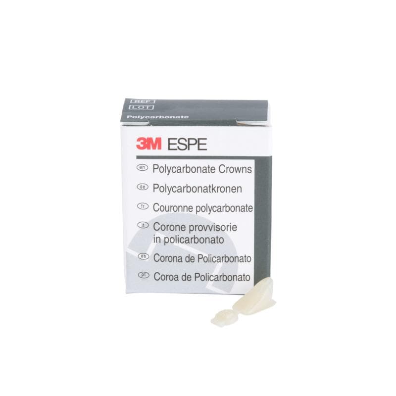 3M™ Polycarbonate Crowns 103 Upper Left Central 5 Crowns