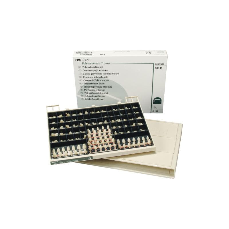 3M™ Polycarbonate Crowns Anterior Kit